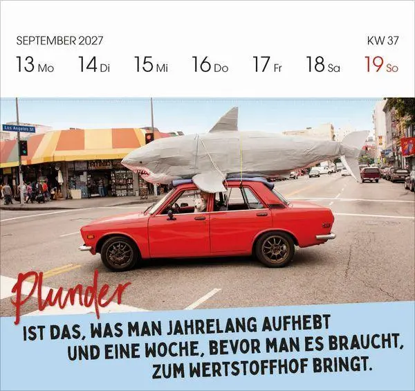 Bild: 9783819304095 | Lieber verrückt das Leben genießen 2027 | Korsch Verlag | Kalender