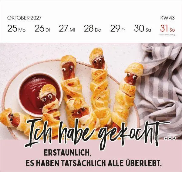 Bild: 9783819304095 | Lieber verrückt das Leben genießen 2027 | Korsch Verlag | Kalender