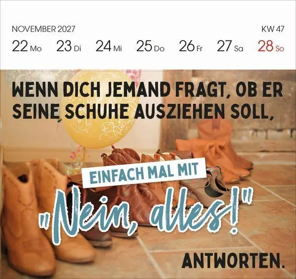 Bild: 9783819304095 | Lieber verrückt das Leben genießen 2027 | Korsch Verlag | Kalender