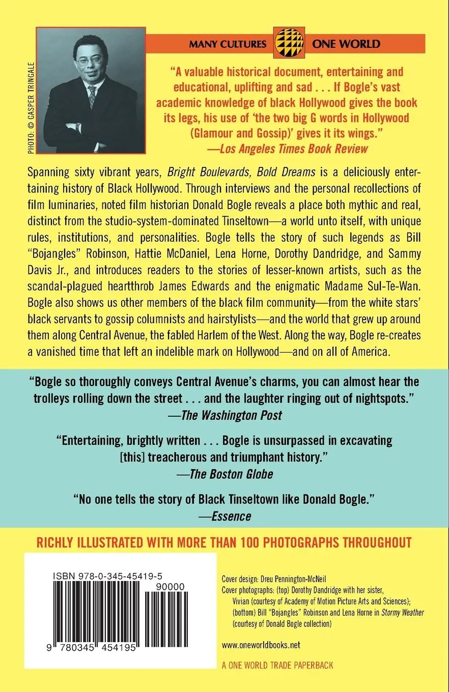 Rückseite: 9780345454195 | Bright Boulevards, Bold Dreams | The Story of Black Hollywood | Bogle