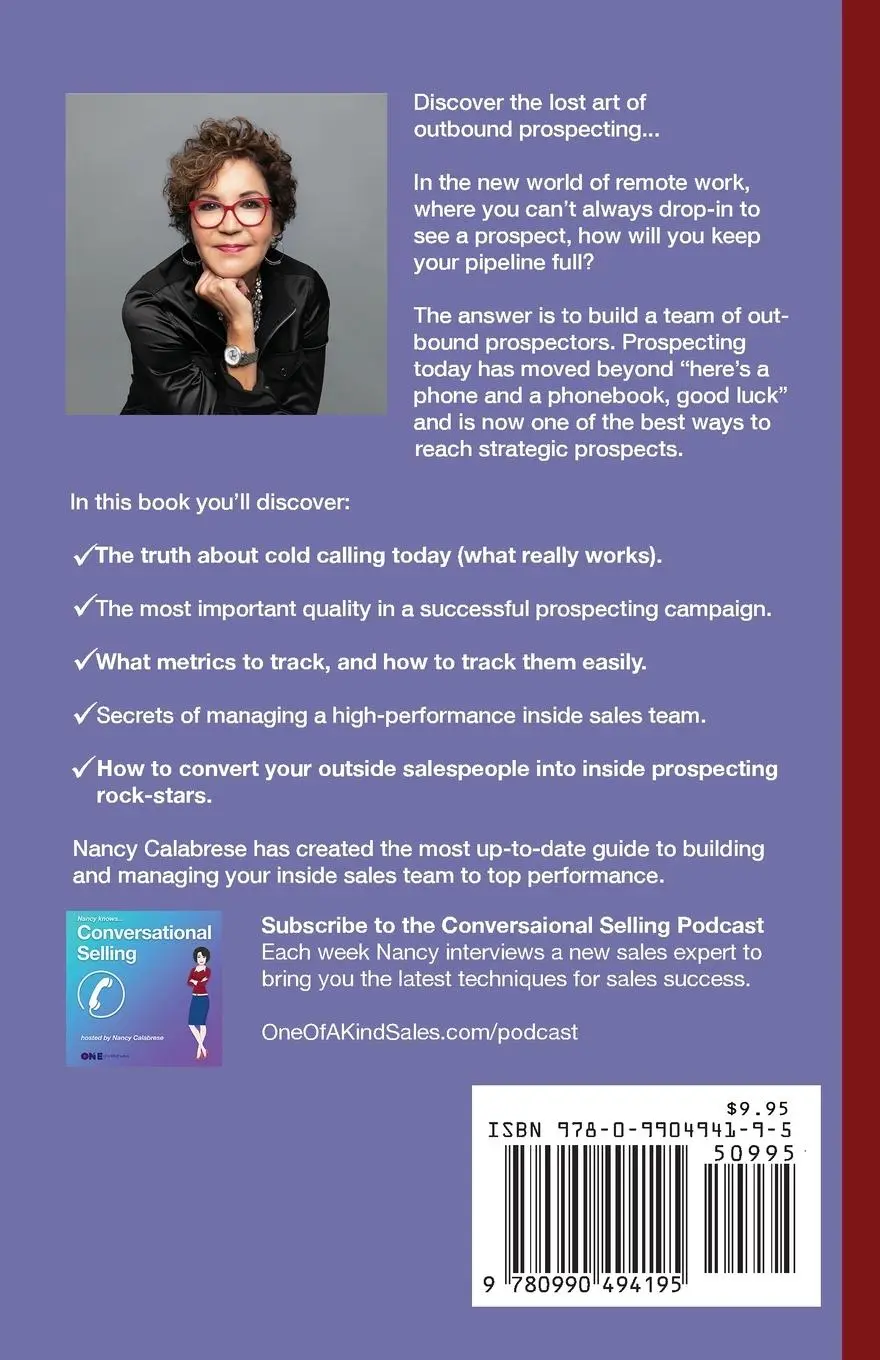 Rückseite: 9780990494195 | The Inside Sales Solution | Nancy Calabrese | Taschenbuch | Englisch