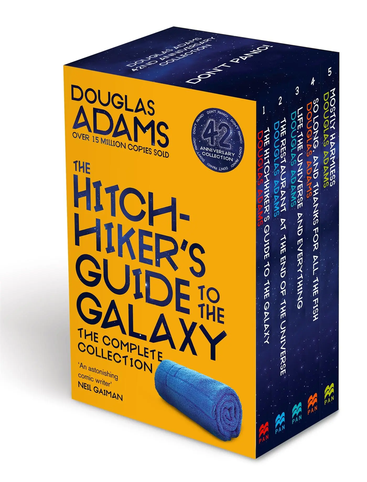 Cover: 9781529044195 | The Hitchhiker Trilogy | Douglas Adams | Taschenbuch | Schuber | 2020 Cover: 9781529044195 | The Hitchhiker Trilogy | Douglas Adams | Taschenbuch | Schuber | 2020