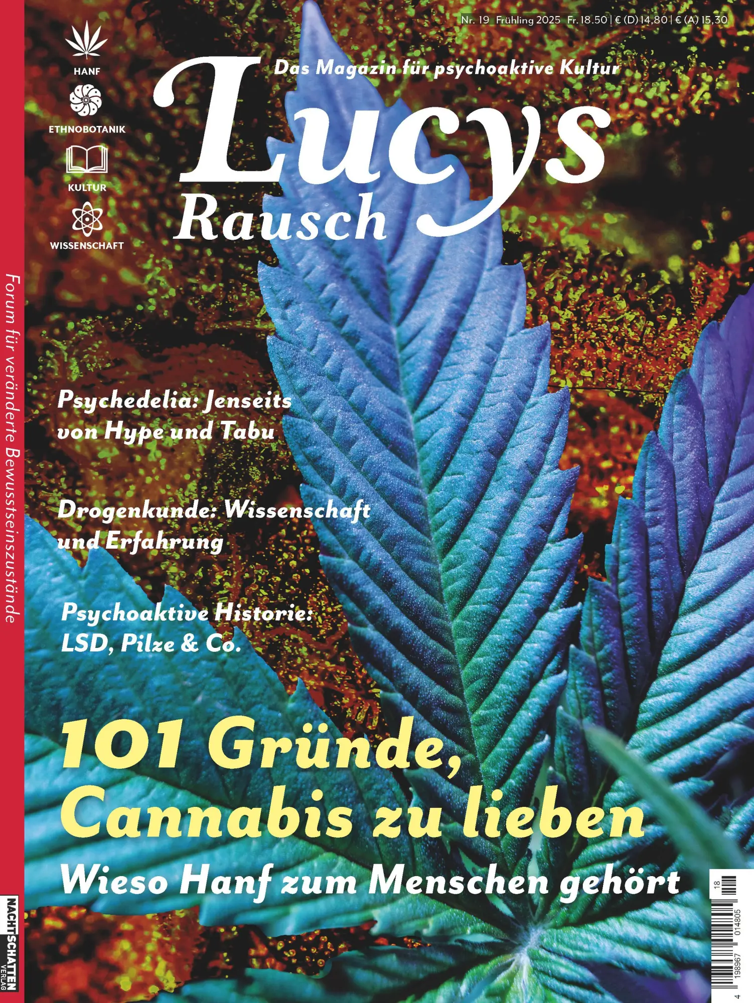 Cover: 9783037884195 | Lucys Rausch Nr. 19 | Das Gesellschaftsmagazin für psychoaktive Kultur