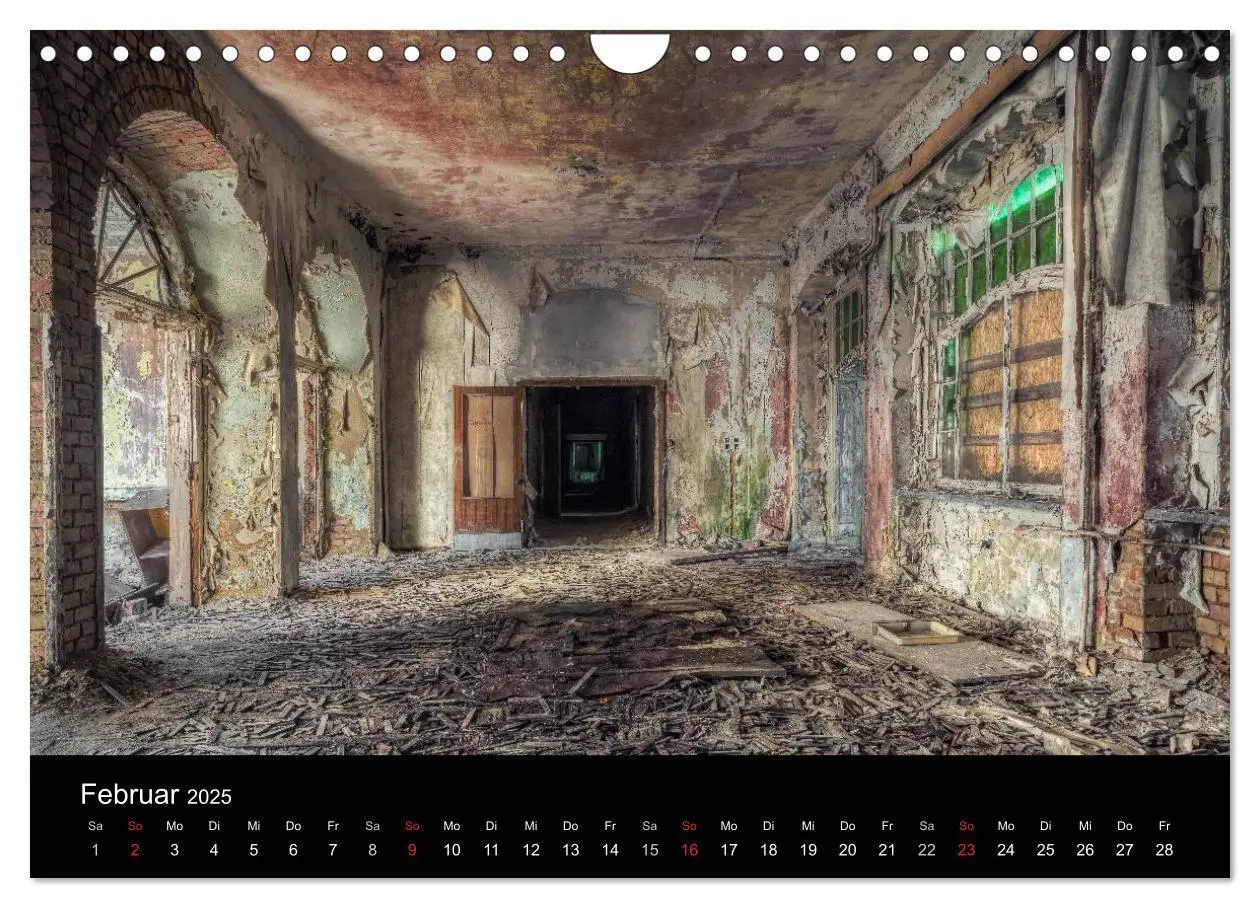 Bild: 9783435484195 | Verlassene Orte im Harz (Wandkalender 2025 DIN A4 quer), CALVENDO...
