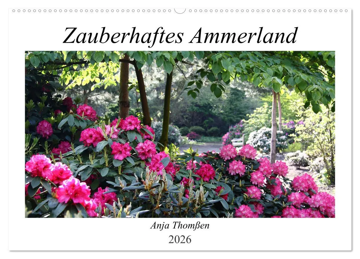 Cover: 9783457644195 | Zauberhaftes Ammerland (Wandkalender 2026 DIN A2 quer), CALVENDO...