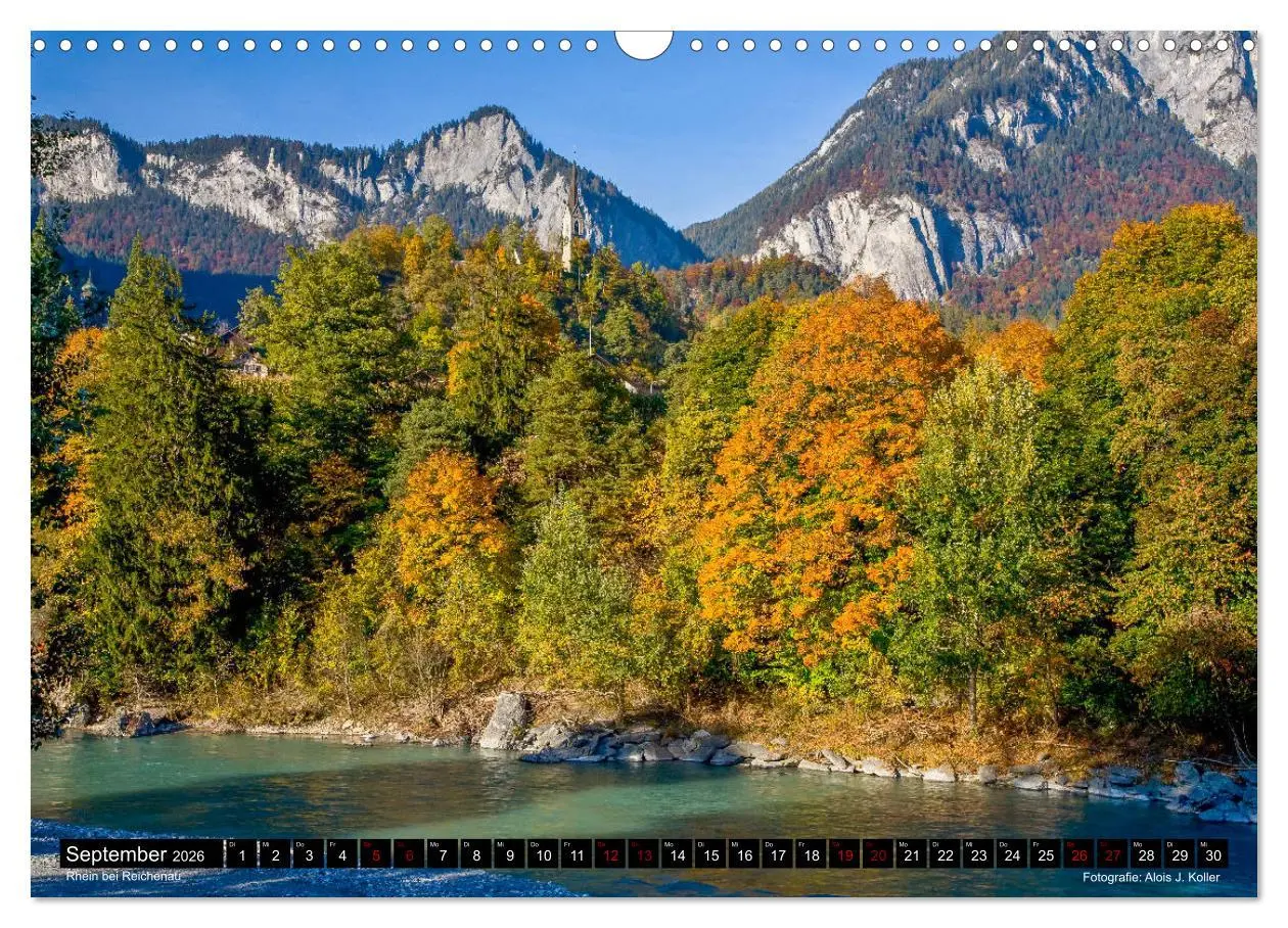 Bild: 9783457884195 | Das Rheintal 2026 (Wandkalender 2026 DIN A3 quer), CALVENDO...