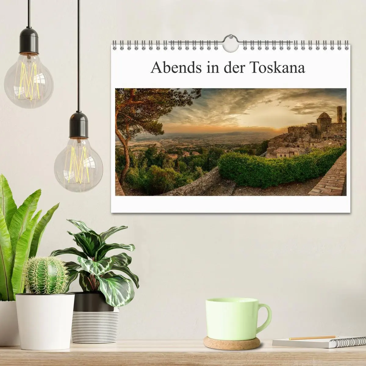 Bild: 9783516044195 | Abends in der Toskana (Wandkalender 2026 DIN A4 quer), CALVENDO...