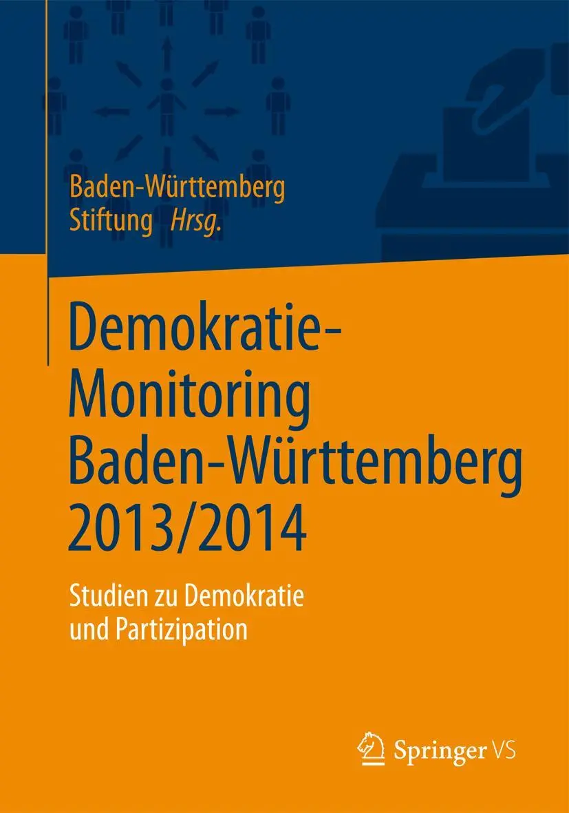 Cover: 9783658094195 | Demokratie-Monitoring Baden-Württemberg 2013/2014 | Stiftung | Buch
