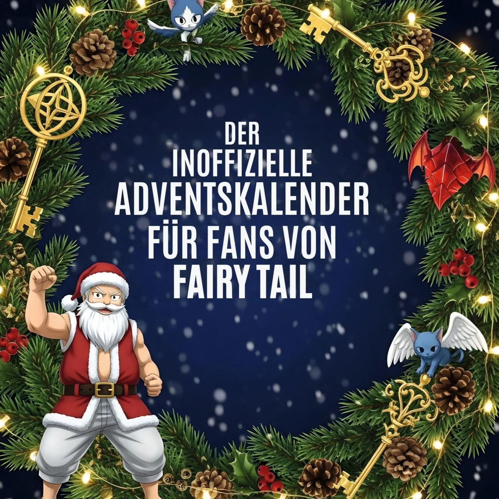 Cover: 9783695314195 | Der inoffizielle Adventskalender für Fans von Fairy Tail | Hartmann