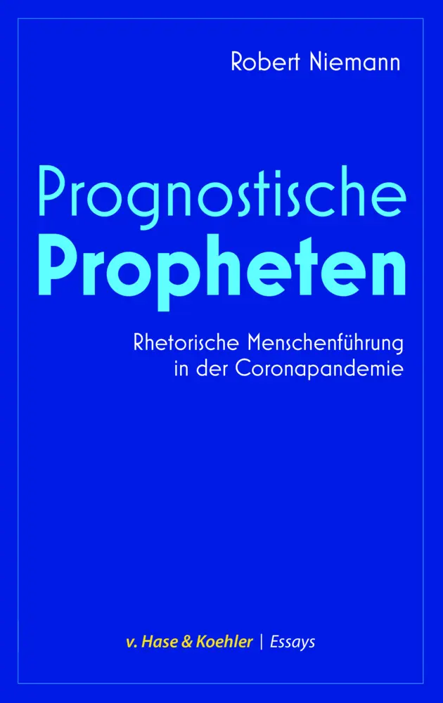 Cover: 9783775814195 | Prognostische Propheten | Robert Niemann | Taschenbuch | Deutsch