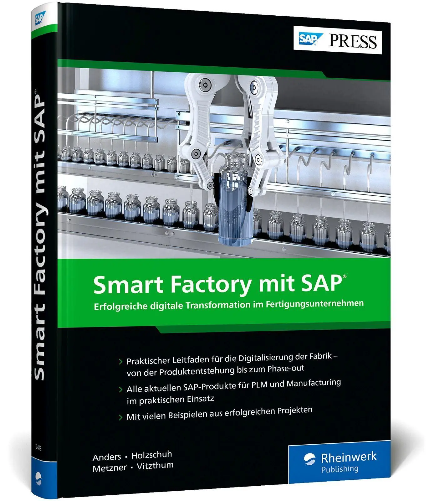 Cover: 9783836294195 | Smart Factory mit SAP | Rafael Anders (u. a.) | Buch | SAP Press Cover: 9783836294195 | Smart Factory mit SAP | Rafael Anders (u. a.) | Buch | SAP Press