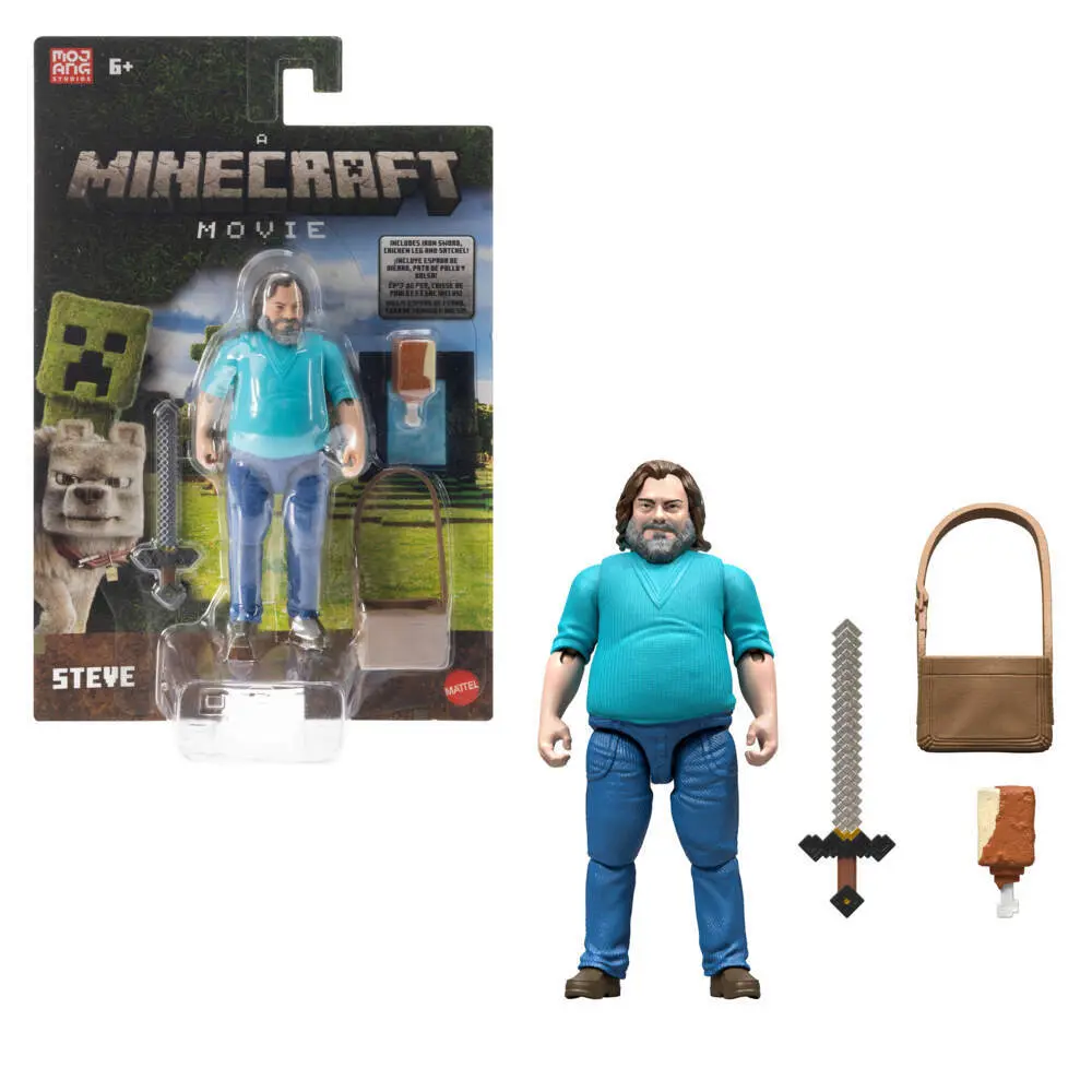 Cover: 194735304295 | Minecraft Movie Singles Steve | Blister | JFR57 | Deutsch | 2025
