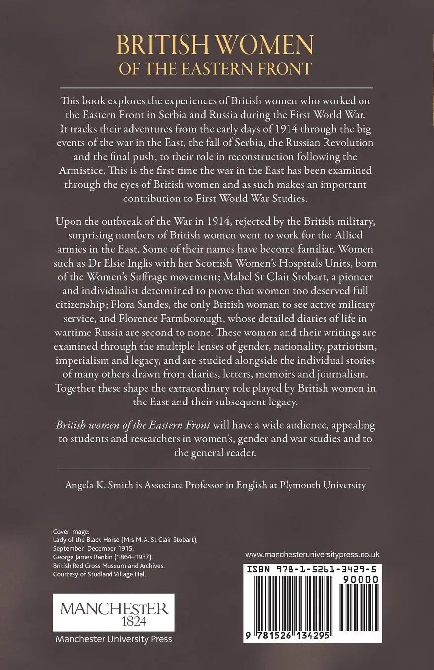 Rückseite: 9781526134295 | British women of the Eastern Front | Angela Smith | Taschenbuch | 2018
