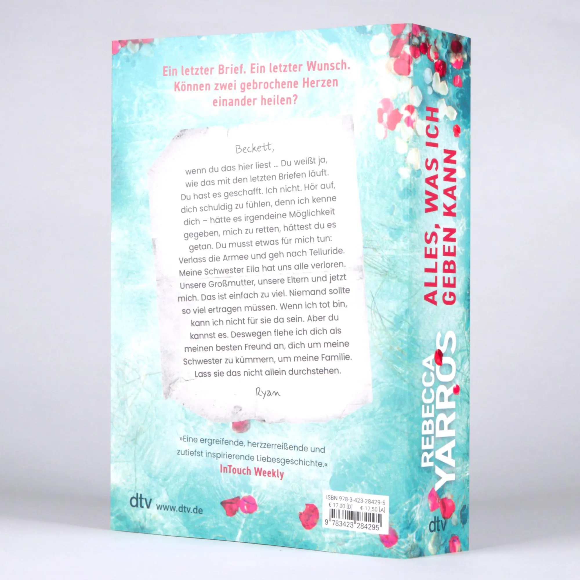 Bild: 9783423284295 | Alles, was ich geben kann - The Last Letter | Rebecca Yarros | Buch