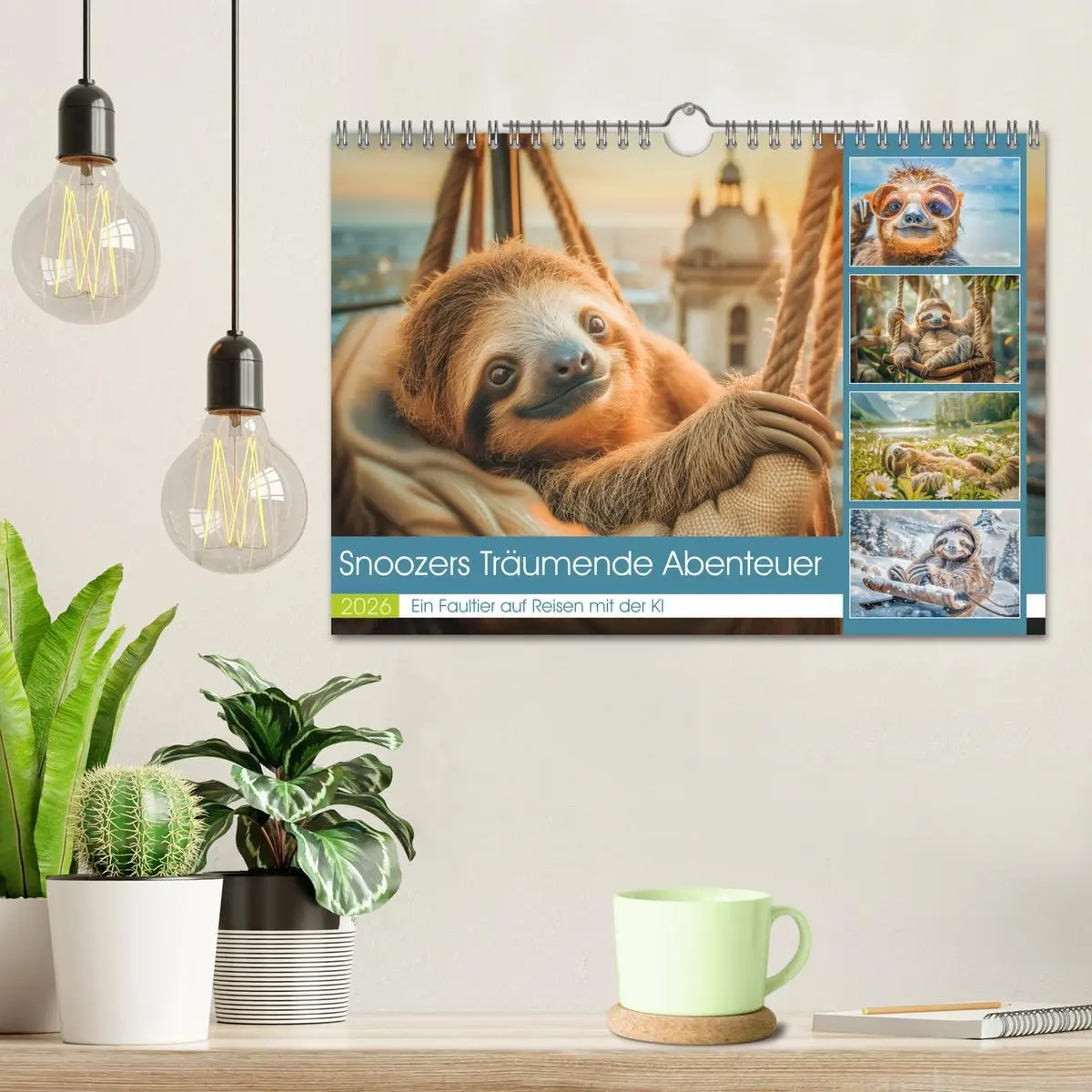 Bild: 9783457324295 | Snoozers Träumende Abenteuer (Wandkalender 2026 DIN A4 quer),...