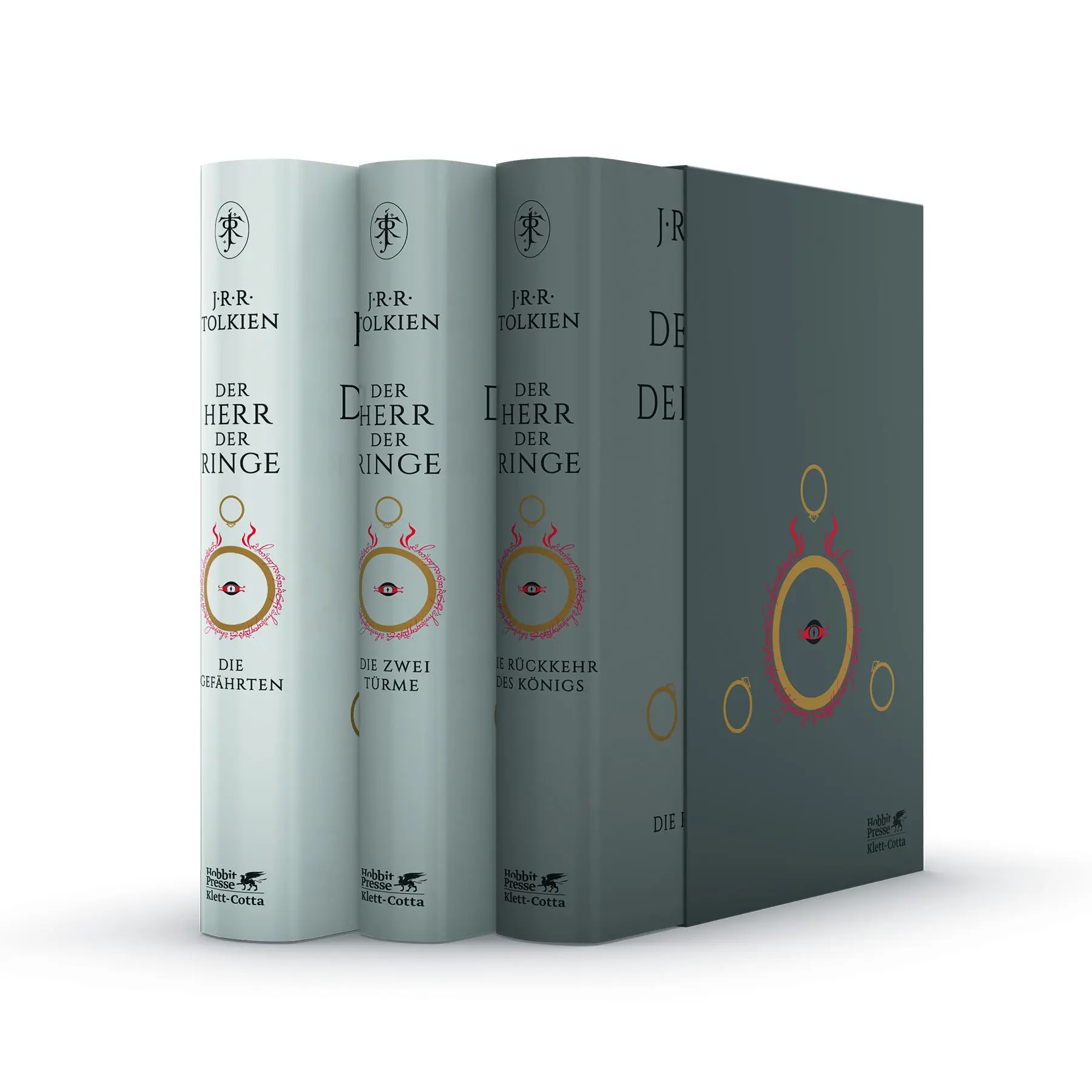 Cover: 9783608964295 | Der Herr der Ringe | 3 Bände | J. R. R. Tolkien | Buch | 1328 S.