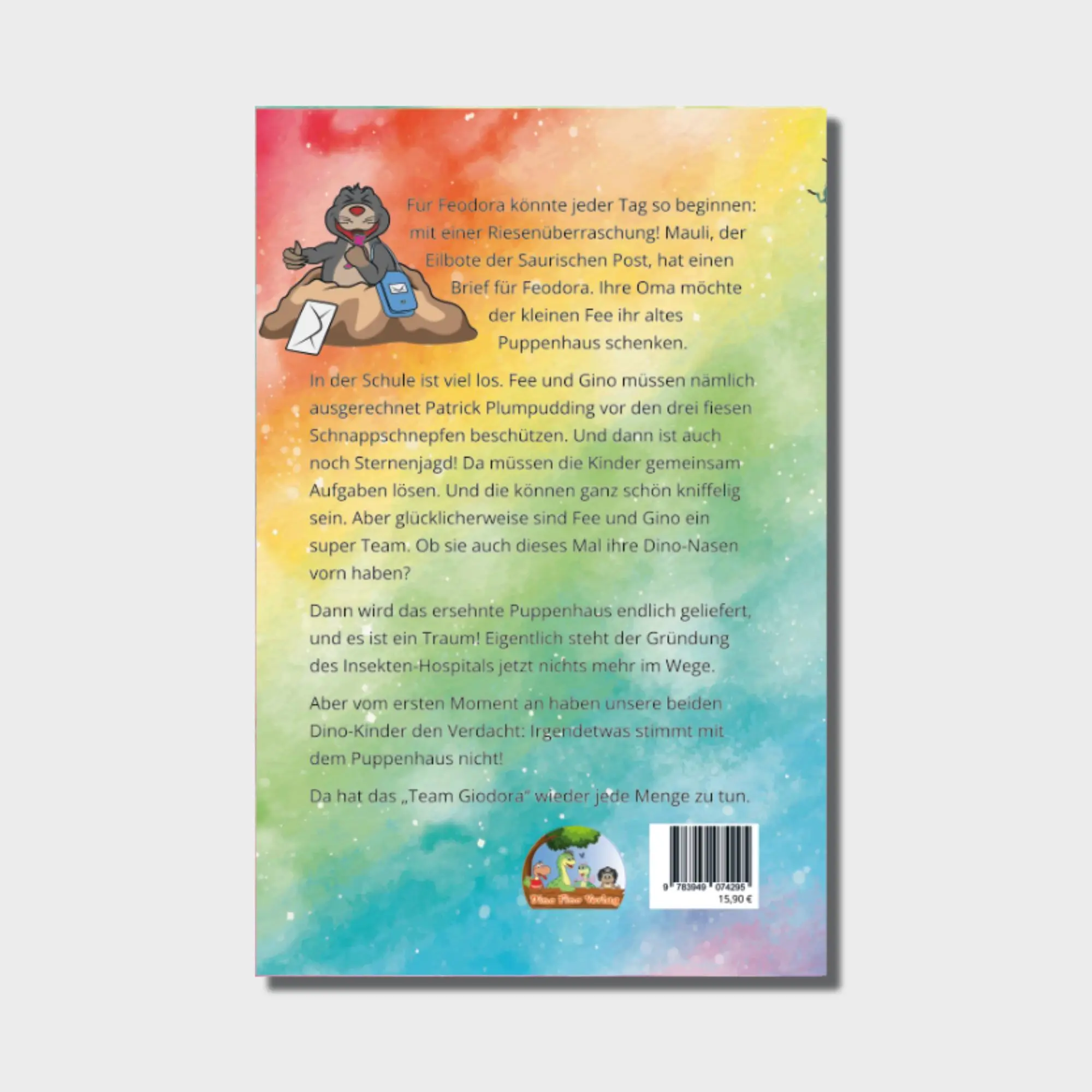 Rückseite: 9783949074295 | Feodora + Gino (3) Licht im Puppenhaus | Peter Kruck (u. a.) | Buch