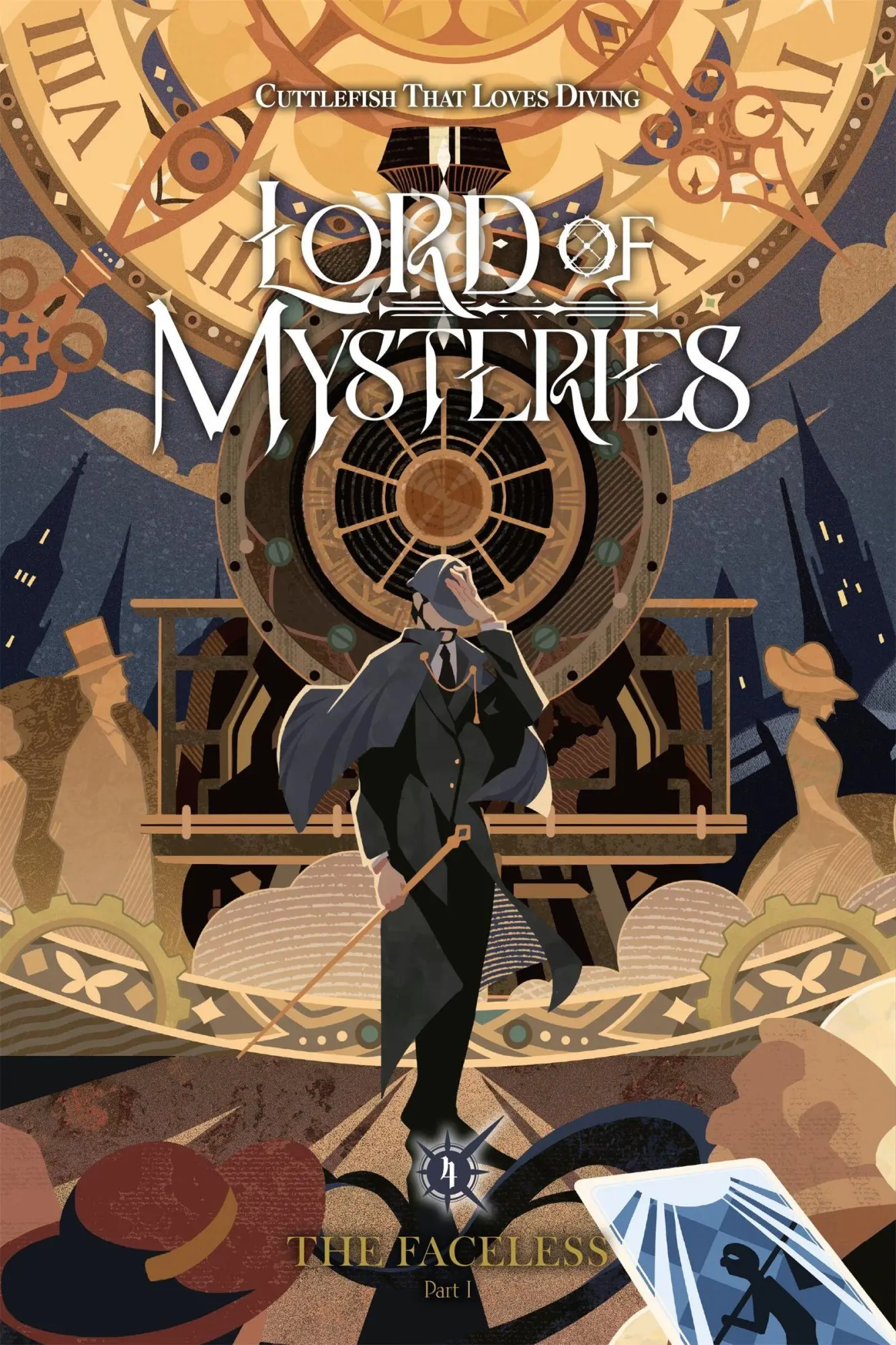 Cover: 9798855414295 | Lord of Mysteries, Vol. 4 | The Faceless, Part I | Amixy (u. a.)
