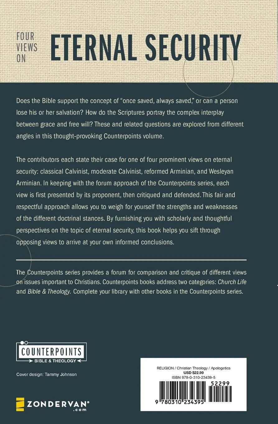 Rückseite: 9780310234395 | Four Views on Eternal Security | Michael Horton (u. a.) | Taschenbuch
