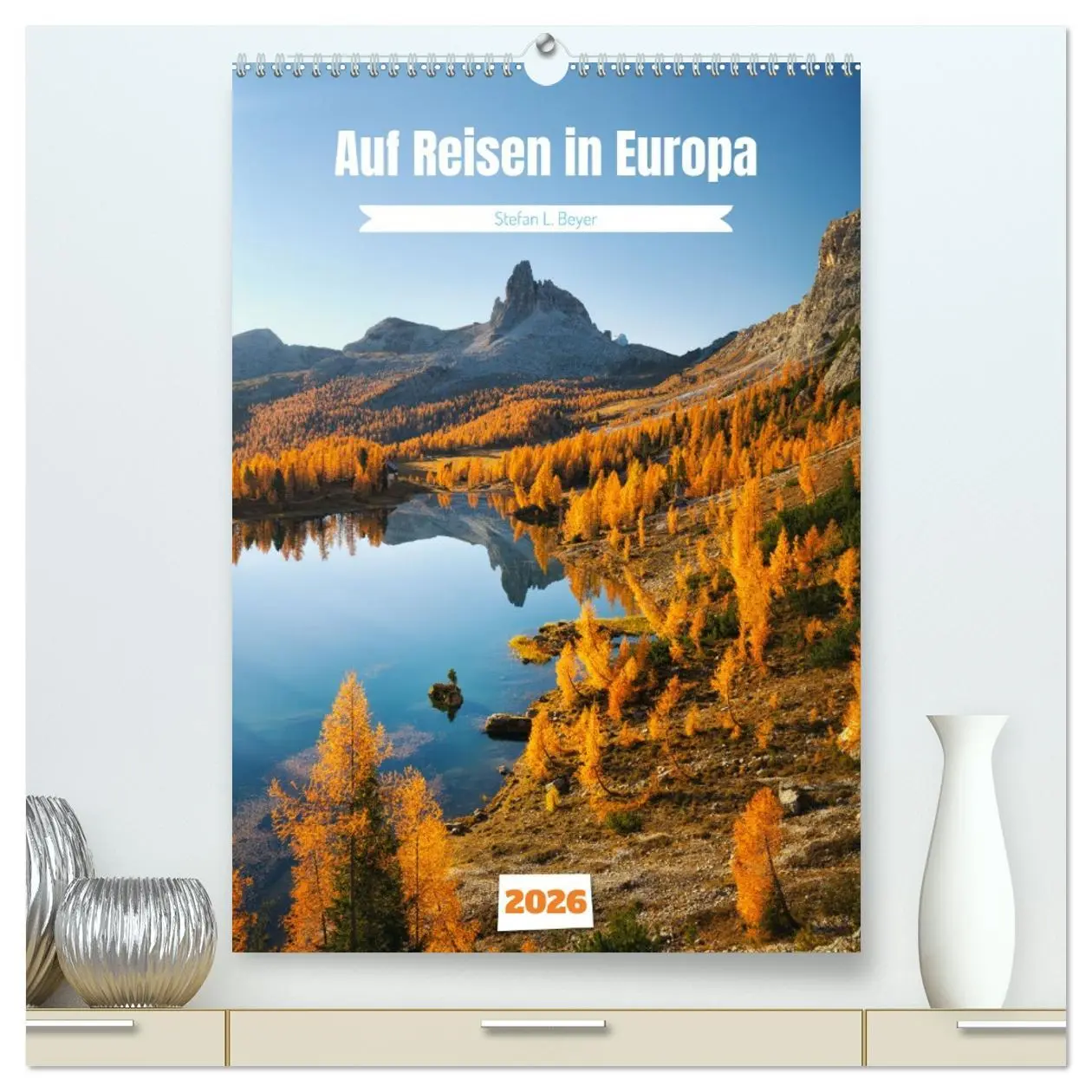 Cover: 9783516334395 | Auf Reisen in Europa (hochwertiger Premium Wandkalender 2026 DIN A2...