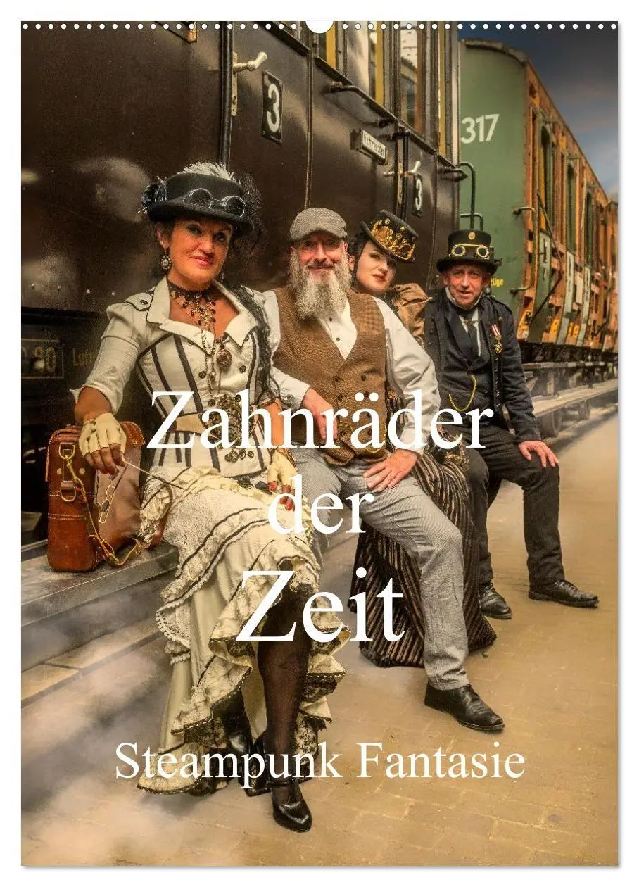 Cover: 9783516714395 | Zahnräder der Zeit (Wandkalender 2026 DIN A2 hoch), CALVENDO...