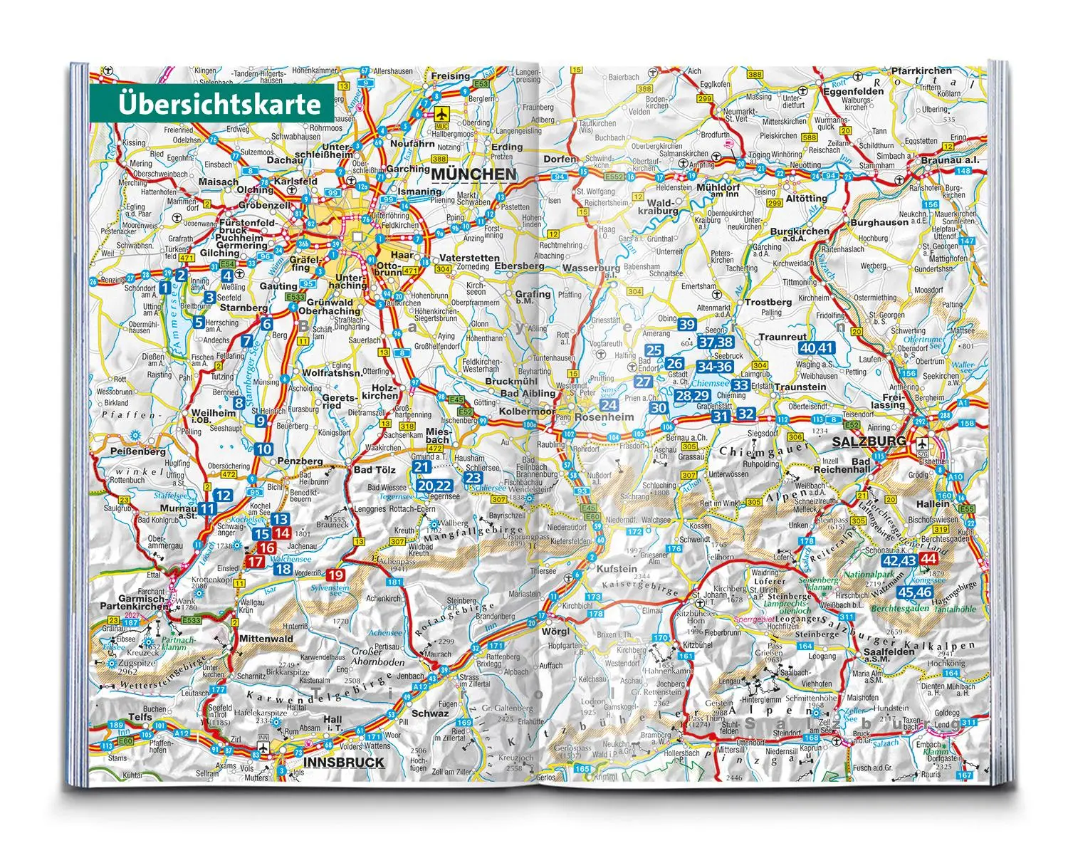 Bild: 9783991544395 | KOMPASS Wanderführer Bayerische Voralpenseen, 46 Touren mit...