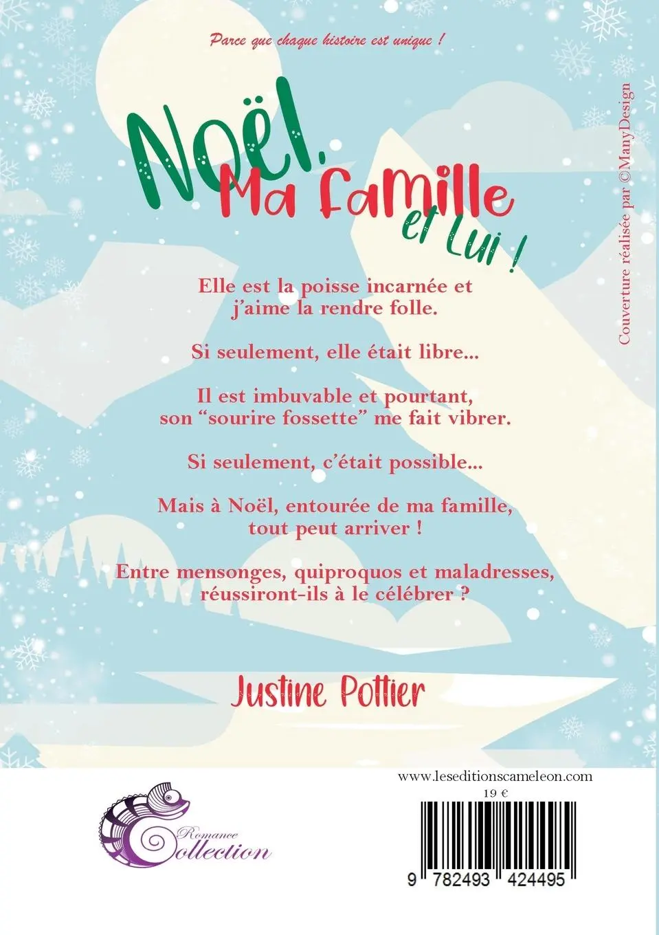 Rückseite: 9782493424495 | Noël, ma famille et lui ! | Justine Pottier | Taschenbuch | 2023