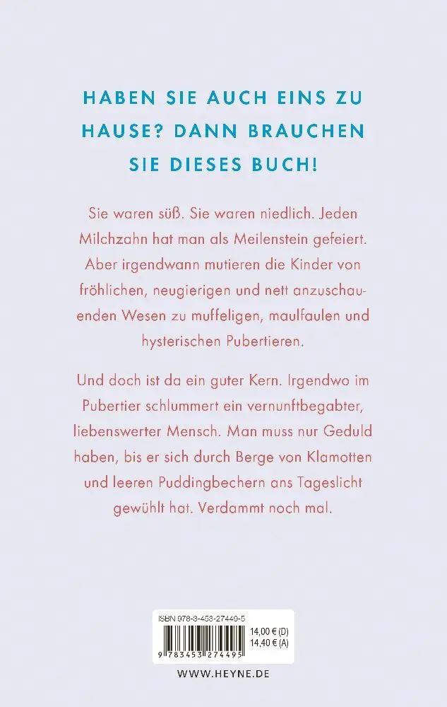 Bild: 9783453274495 | Das Pubertier | Jan Weiler | Buch | 128 S. | Deutsch | 2023 | Heyne
