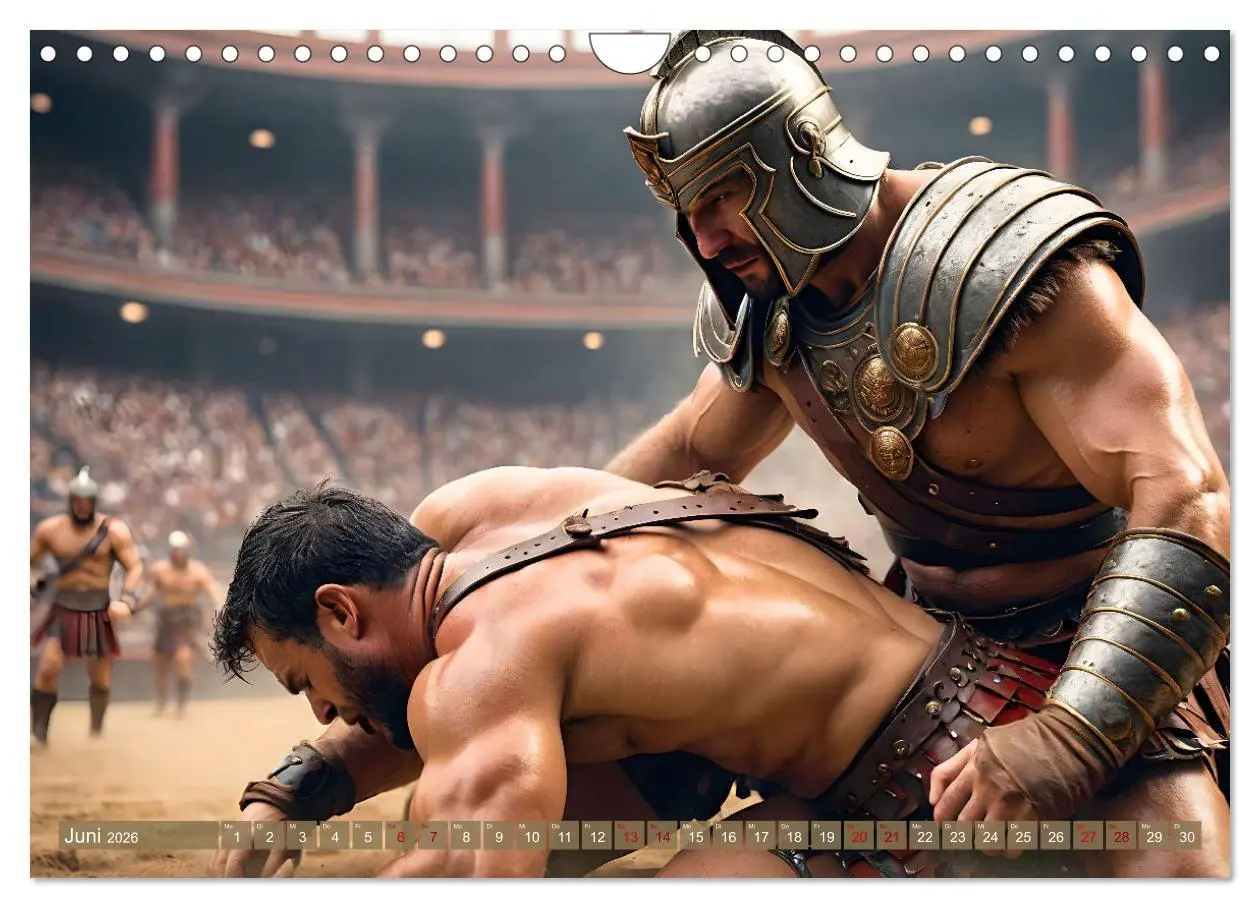 Bild: 9783457304495 | Gladiatoren - ein Leben für den Kampf (Wandkalender 2026 DIN A4...