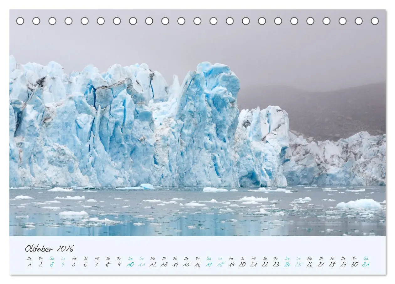 Bild: 9783457474495 | Faszination Eis - In den Fjorden Ostgrönlands (Tischkalender 2026...