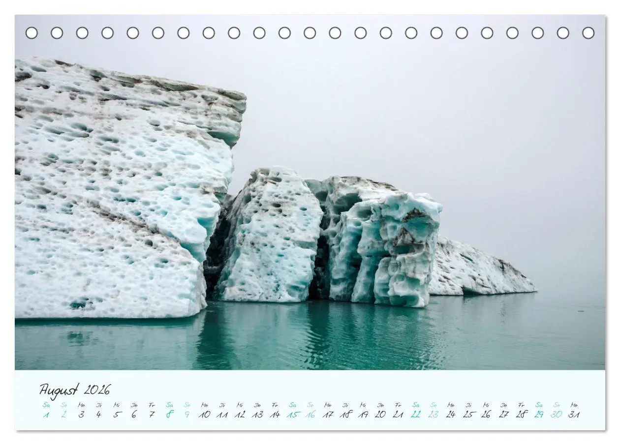 Bild: 9783457474495 | Faszination Eis - In den Fjorden Ostgrönlands (Tischkalender 2026...