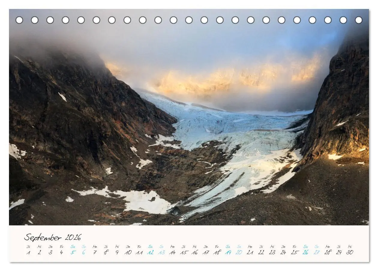 Bild: 9783457474495 | Faszination Eis - In den Fjorden Ostgrönlands (Tischkalender 2026...