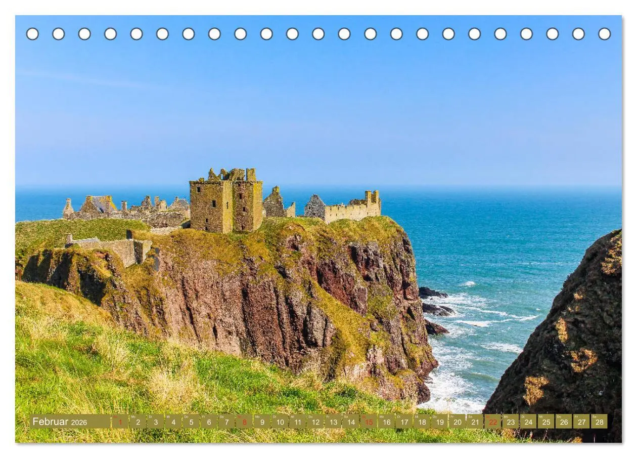 Bild: 9783457924495 | Mystisches Schottland (Tischkalender 2026 DIN A5 quer), CALVENDO...