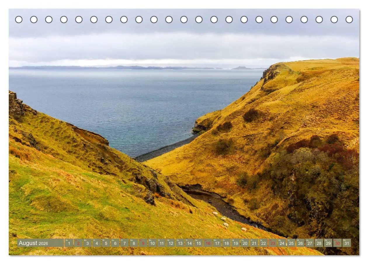 Bild: 9783457924495 | Mystisches Schottland (Tischkalender 2026 DIN A5 quer), CALVENDO...