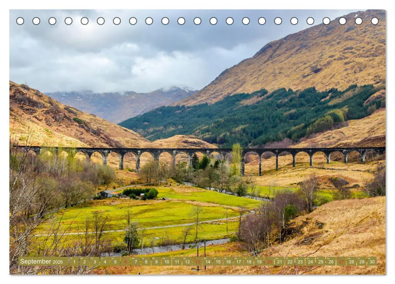 Bild: 9783457924495 | Mystisches Schottland (Tischkalender 2026 DIN A5 quer), CALVENDO...