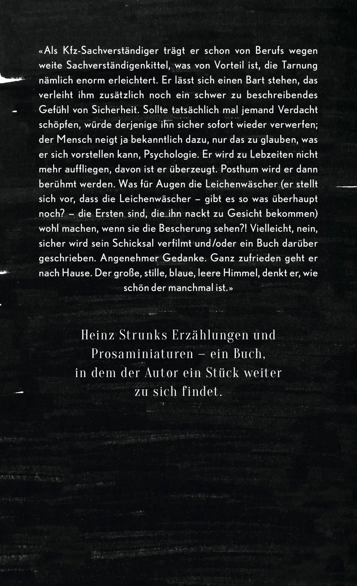 Rückseite: 9783498064495 | Das Teemännchen | Heinz Strunk | Buch | 208 S. | Deutsch | 2018