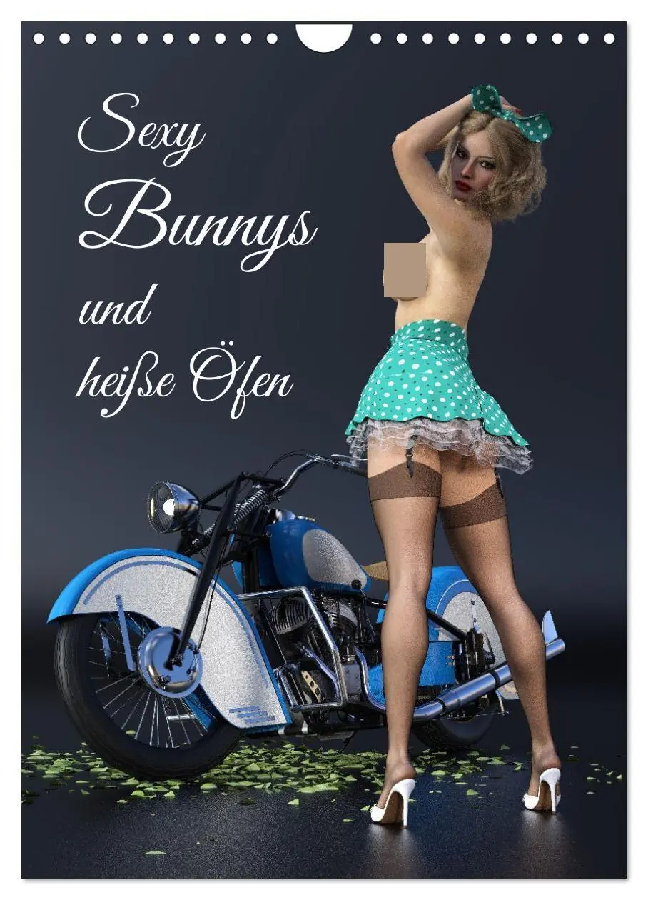 Cover: 9783516254495 | Sexy Bunnys und heiße Öfen (Wandkalender 2026 DIN A4 hoch),...