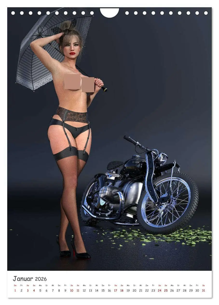 Bild: 9783516254495 | Sexy Bunnys und heiße Öfen (Wandkalender 2026 DIN A4 hoch),...