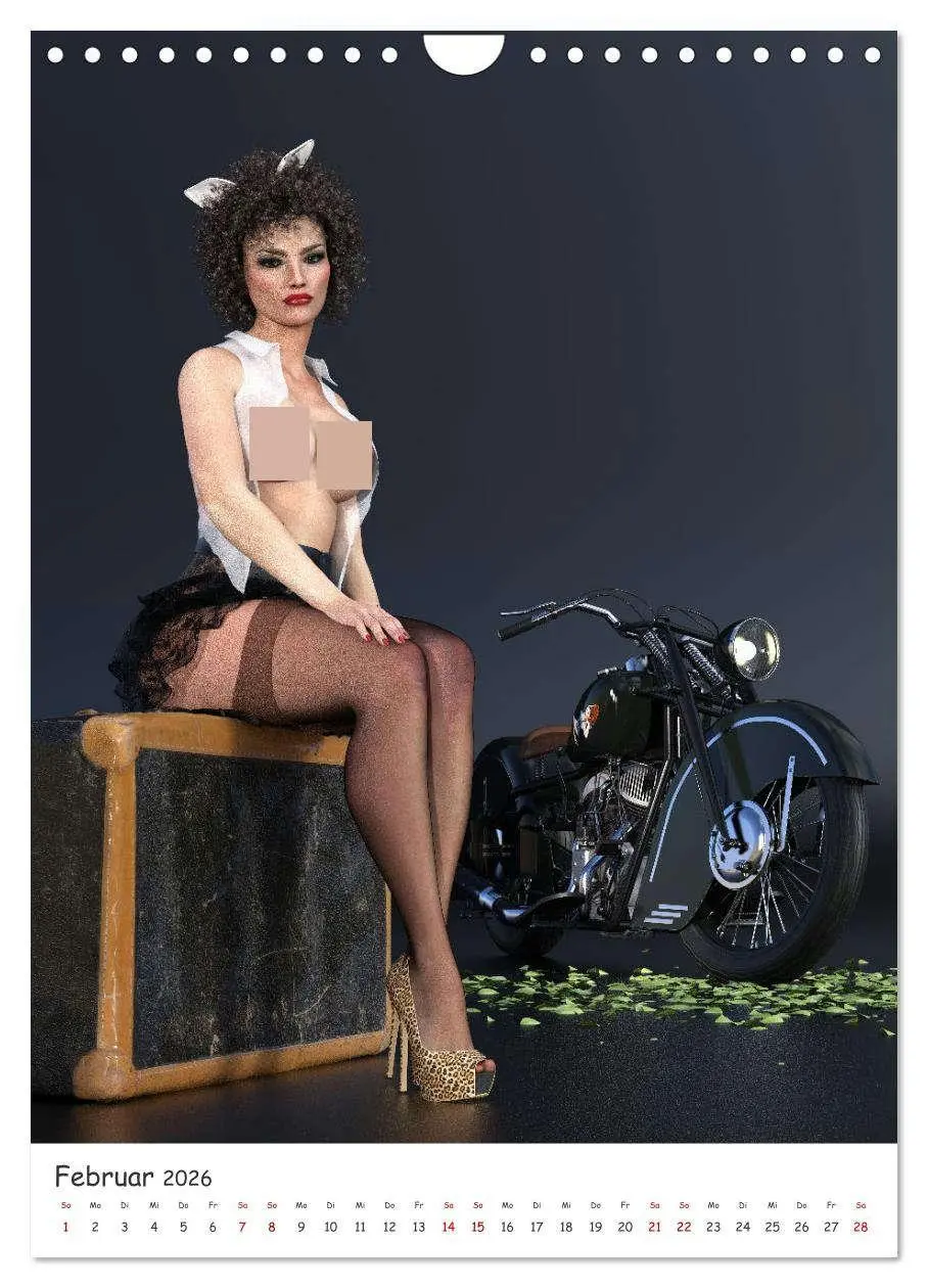 Bild: 9783516254495 | Sexy Bunnys und heiße Öfen (Wandkalender 2026 DIN A4 hoch),...