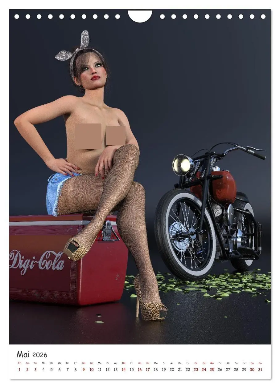 Bild: 9783516254495 | Sexy Bunnys und heiße Öfen (Wandkalender 2026 DIN A4 hoch),...