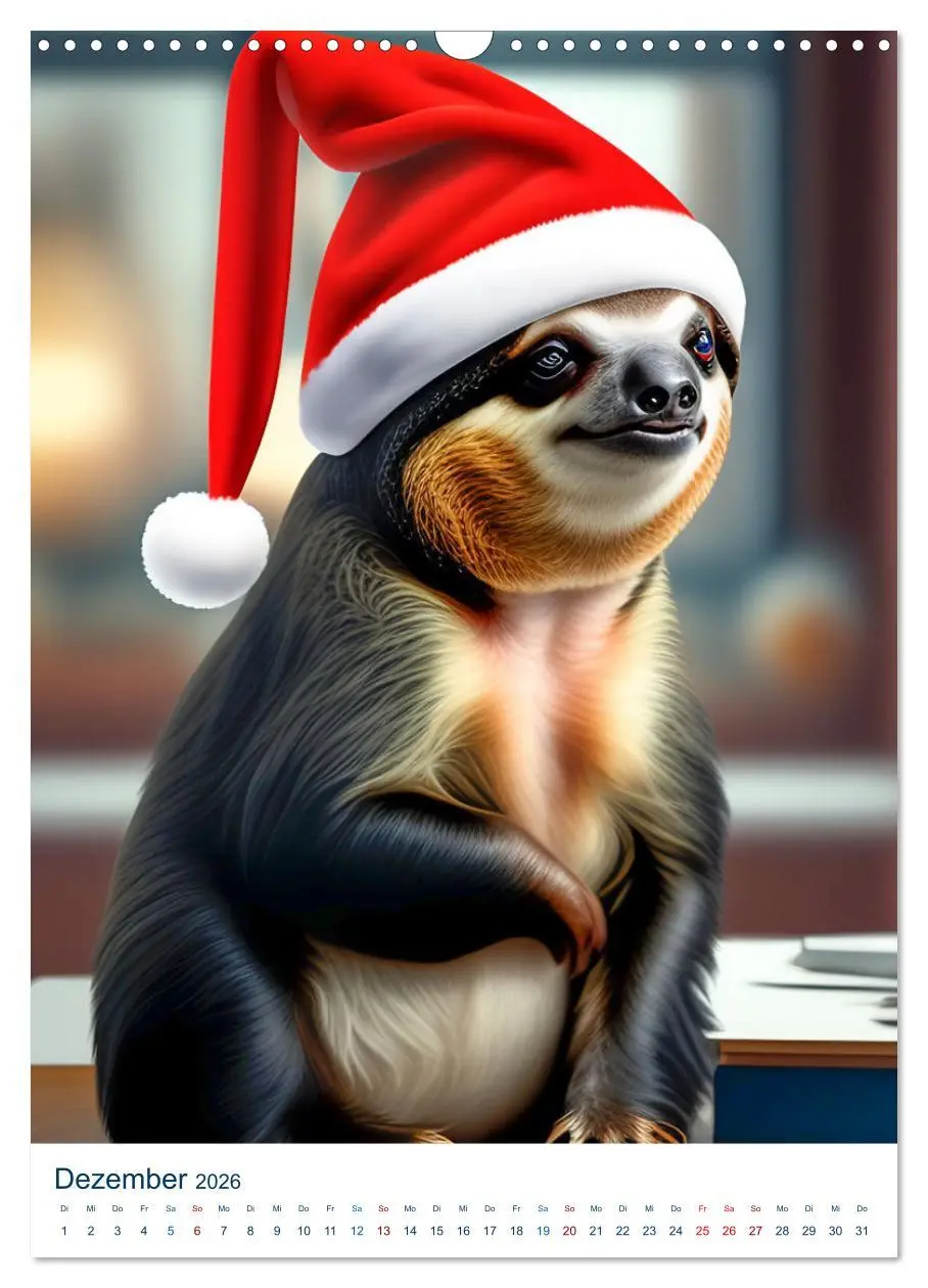 Bild: 9783516324495 | Tiere in lustigen Posen (Wandkalender 2026 DIN A3 hoch), CALVENDO...
