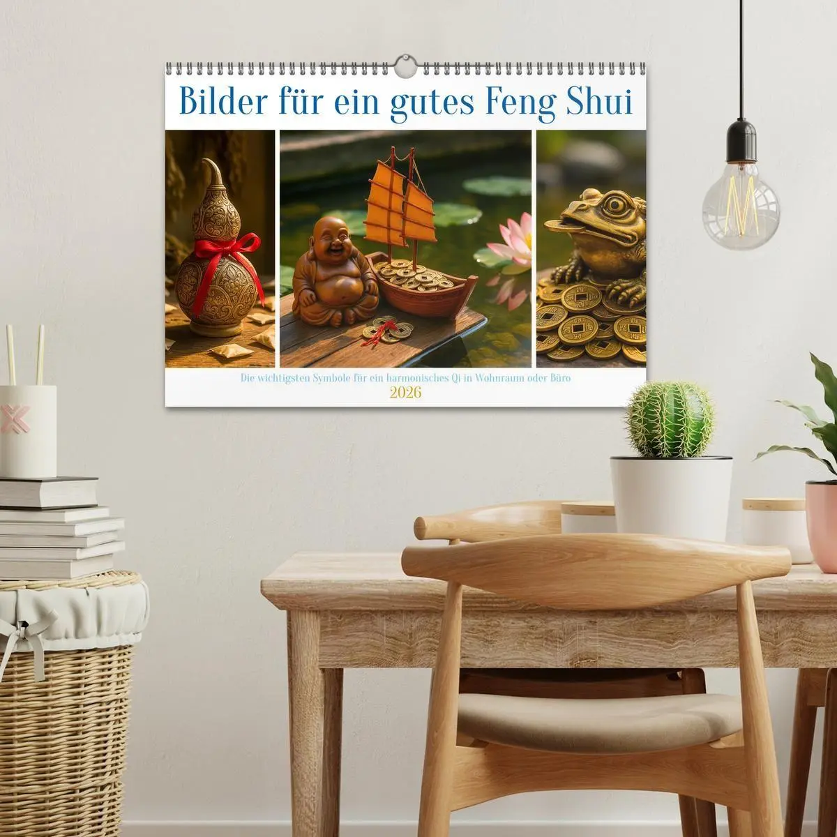 Bild: 9783516704495 | Bilder für ein gutes Feng Shui (Wandkalender 2026 DIN A3 quer),...