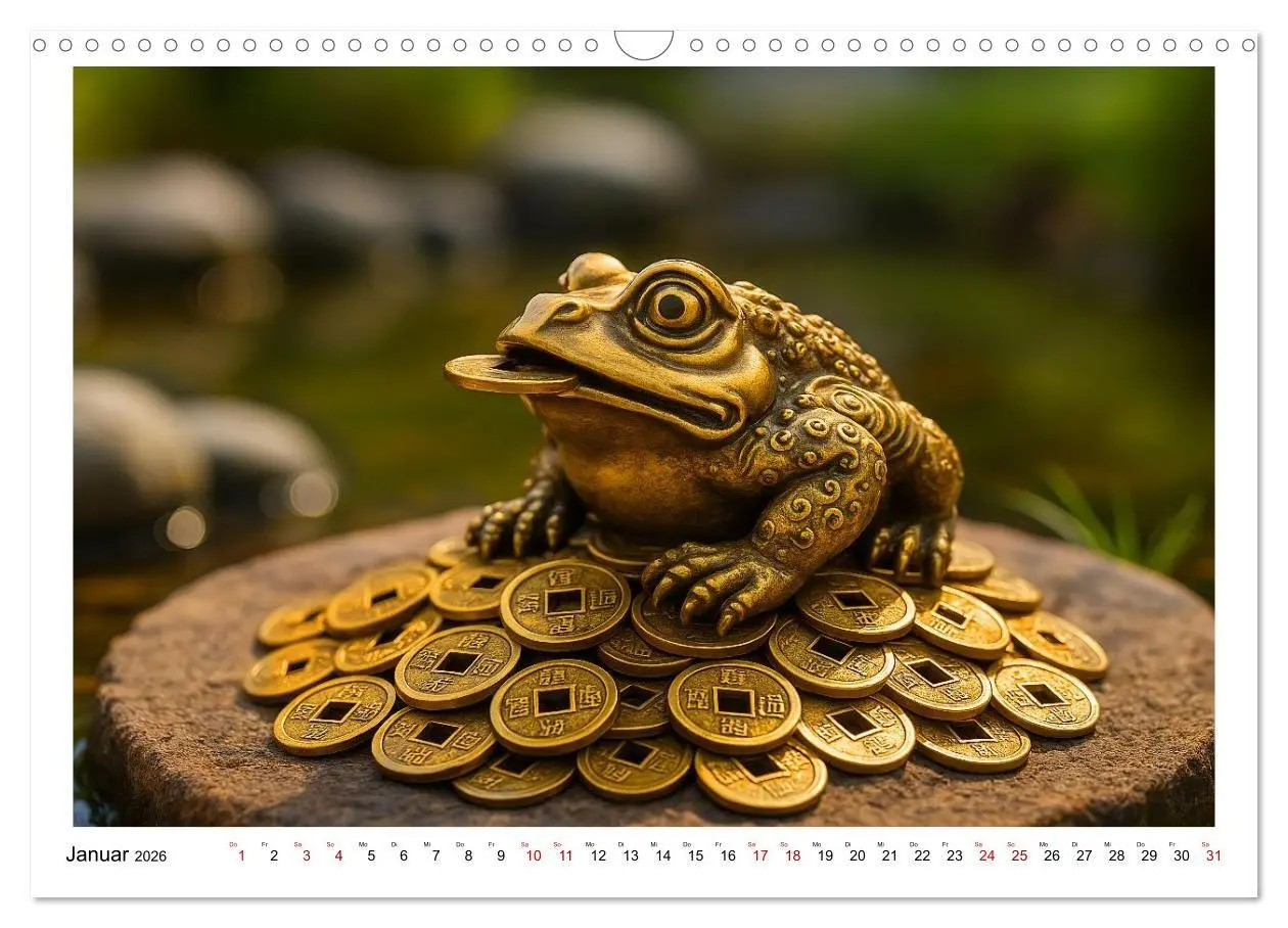 Bild: 9783516704495 | Bilder für ein gutes Feng Shui (Wandkalender 2026 DIN A3 quer),...