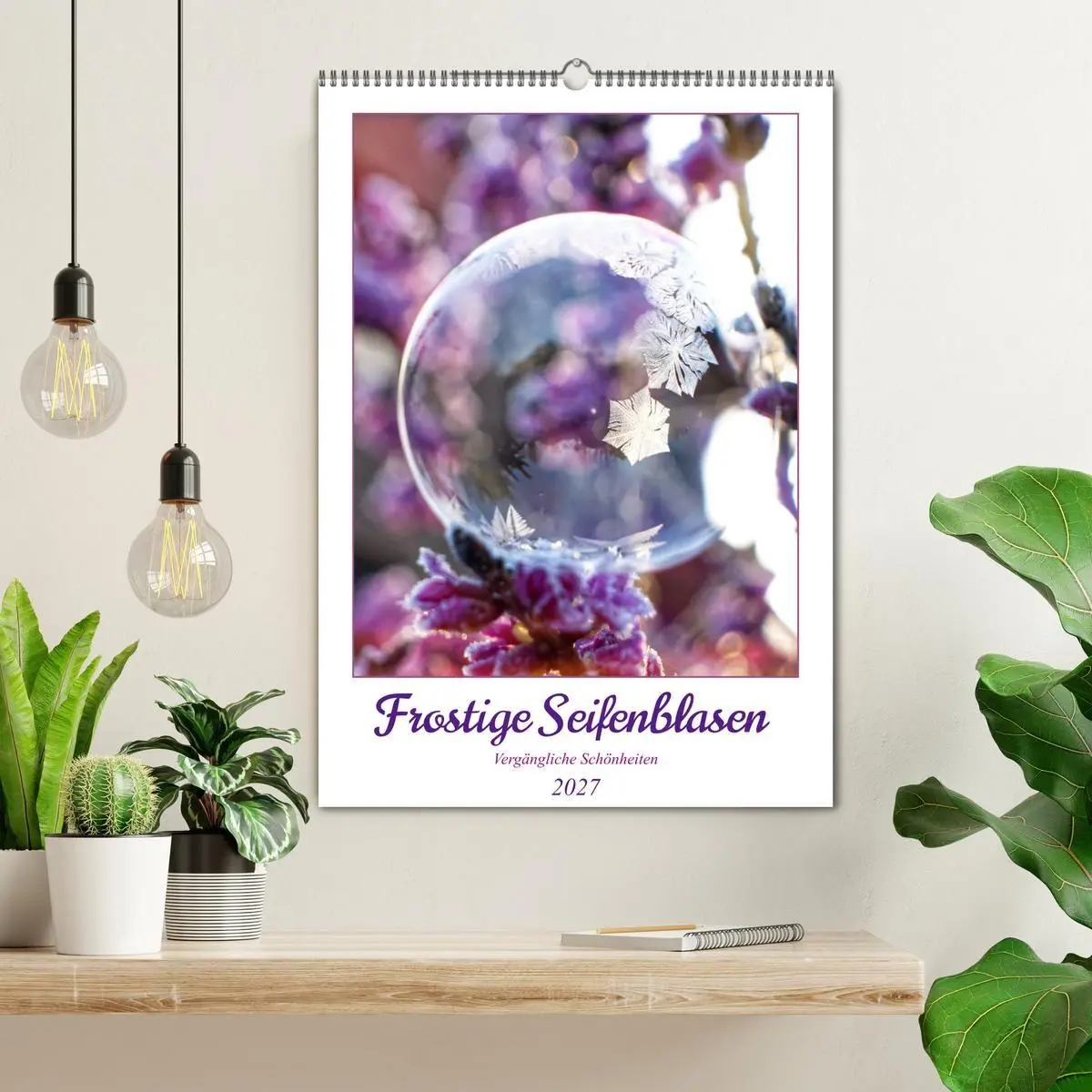 Bild: 9783569414495 | Frostige Seifenblasen (Wandkalender 2027 DIN A2 hoch), CALVENDO...