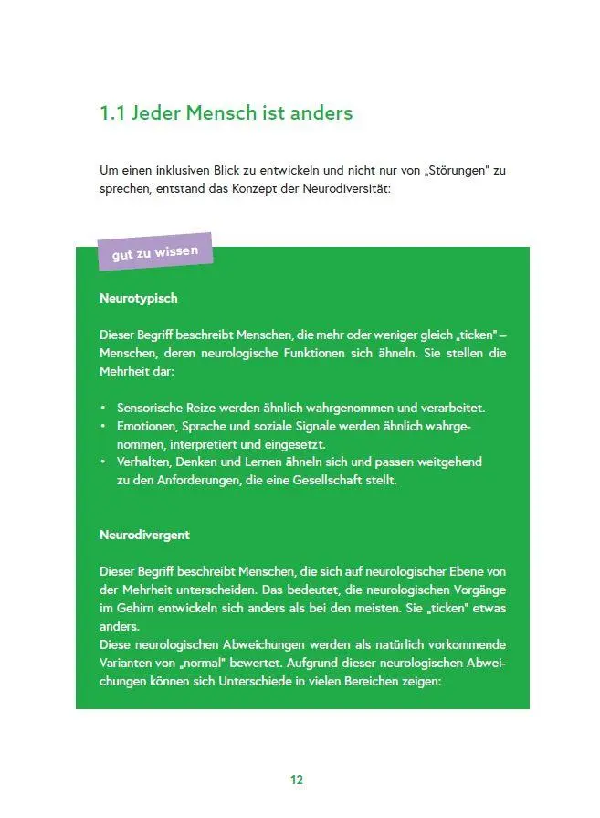 Bild: 9783960464495 | Ich bin ich! | Neurodivergente Kinder begleiten | Leni Schütz | Buch