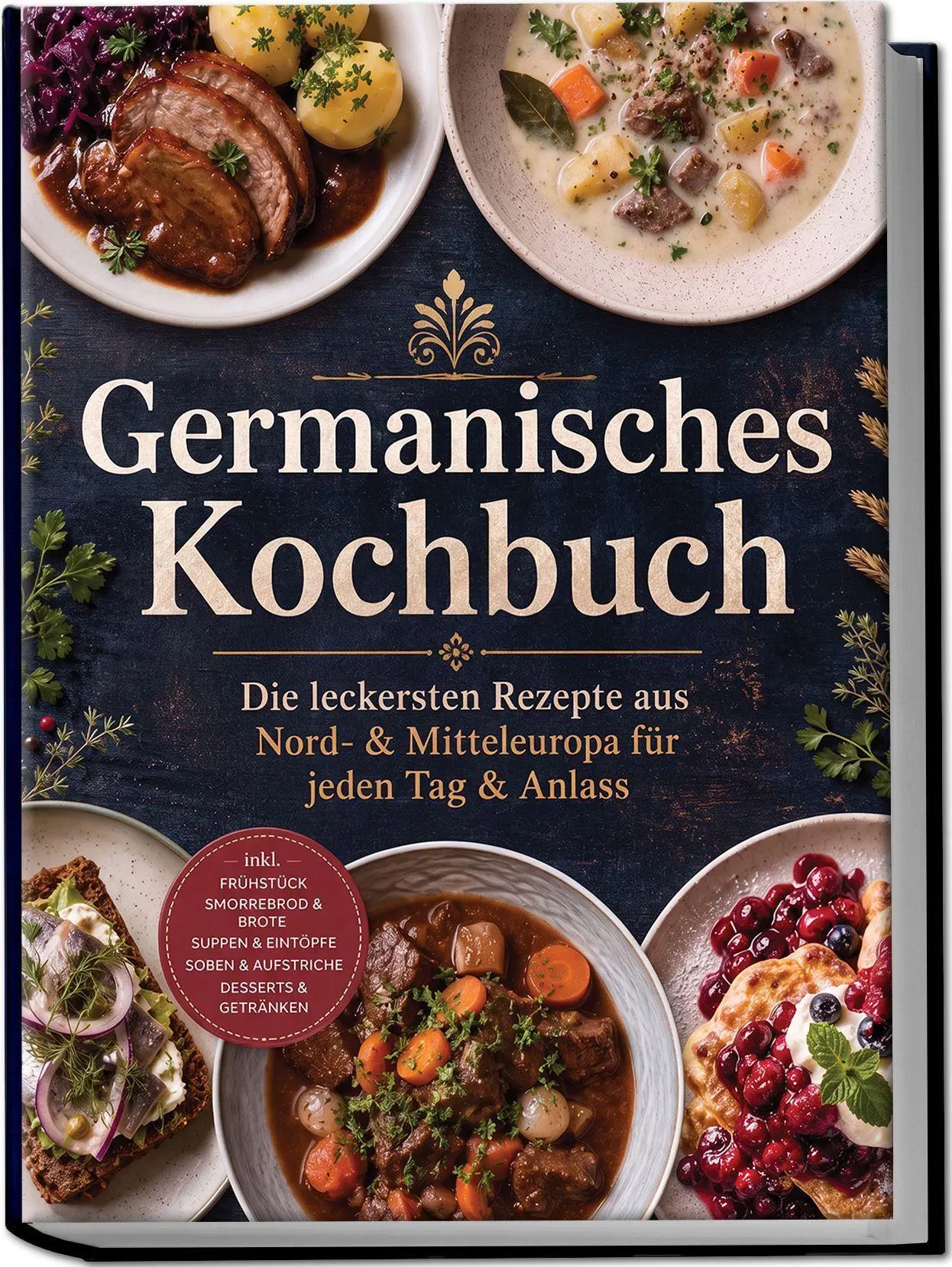 Cover: 9783989104495 | Germanisches Kochbuch: Die leckersten Rezepte aus Nord- &amp;...