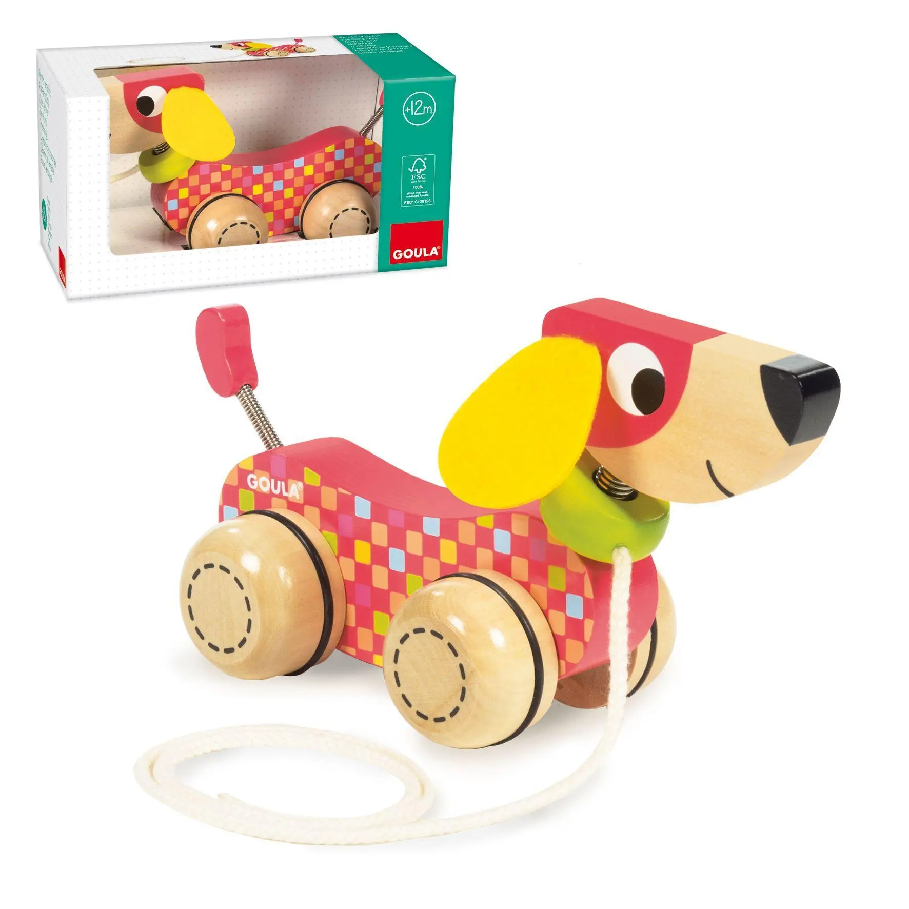 Bild: 8410446534595 | GOULA Nachziehhund | Spiel | 53459 | Deutsch | 2023