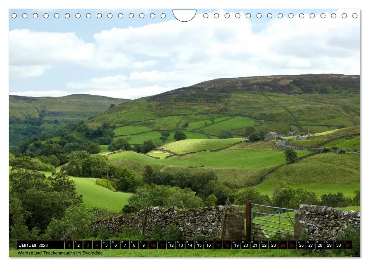 Bild: 9783457774595 | Traumhafte Yorkshire Dales (Wandkalender 2026 DIN A4 quer),...