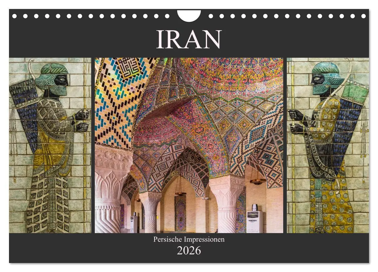 Cover: 9783457844595 | Iran - Persische Impressionen (Wandkalender 2026 DIN A4 quer),...