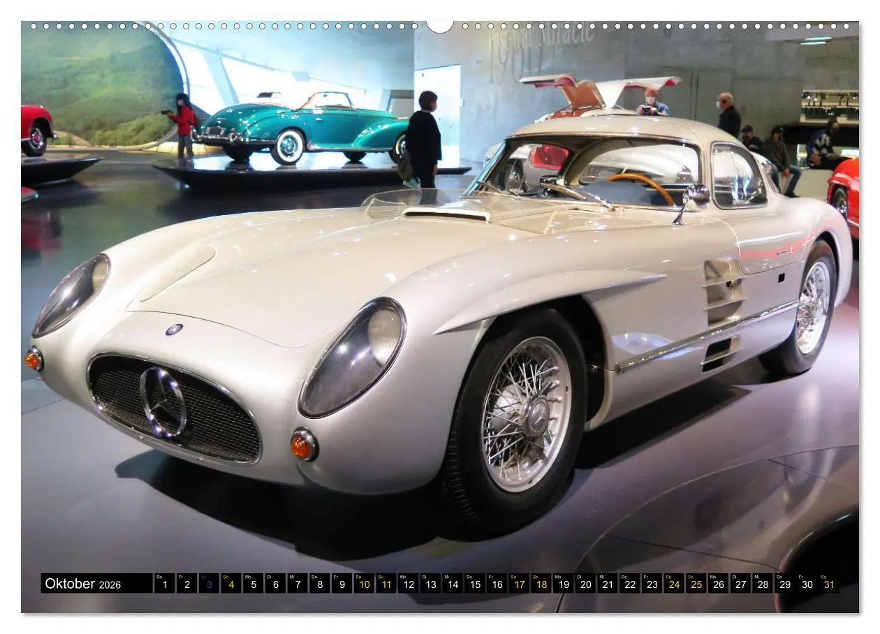 Bild: 9783457914595 | Mercedes SL Classics (Wandkalender 2026 DIN A2 quer), CALVENDO...